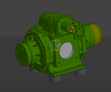 3D модель Насос НРС-90