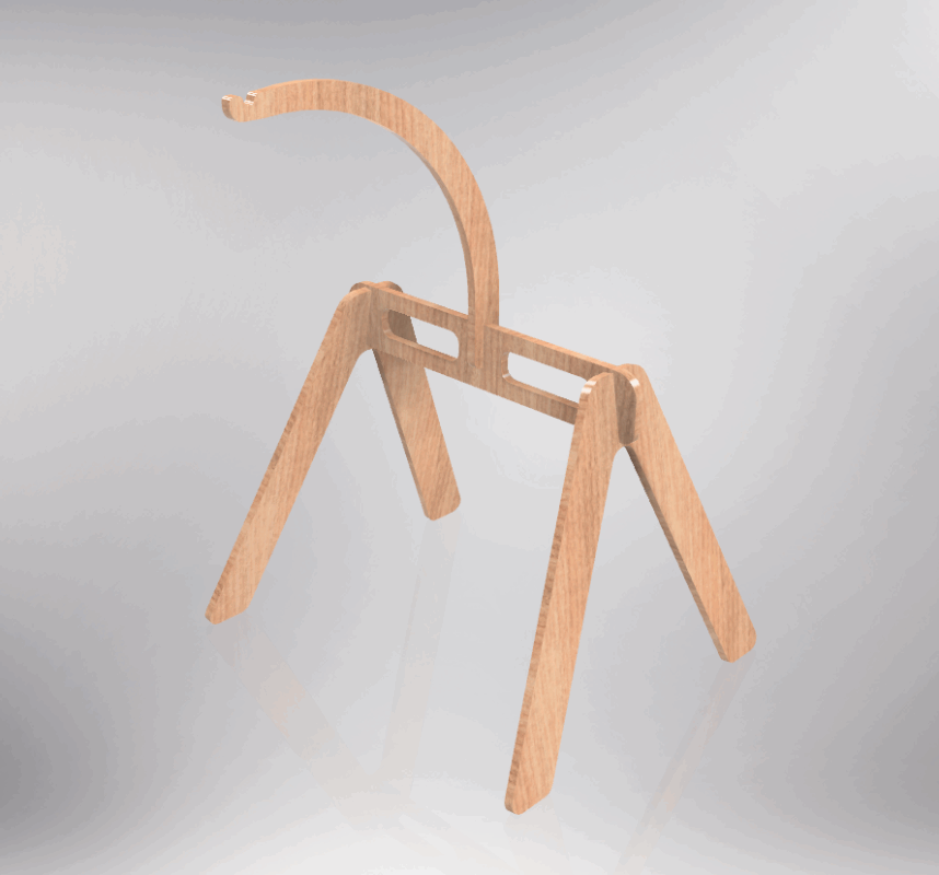 3D модель Стойка монтессори