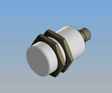 3D модель Индуктивный датчик BI15-M30-AP6X-H1141