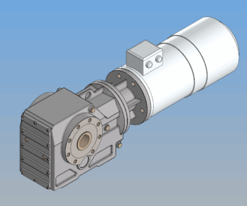 3D модель Мотор-редуктор VRC220-АИР80