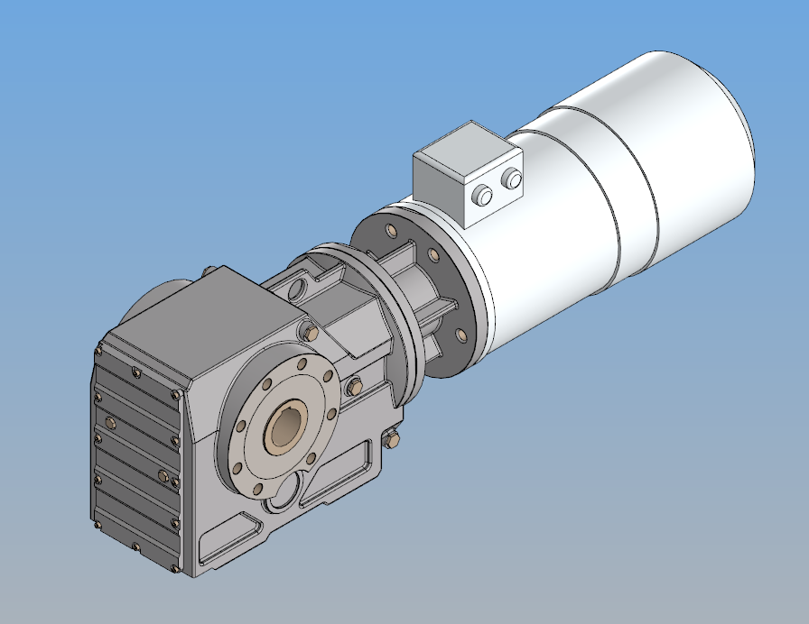 3D модель Мотор-редуктор VRC220-АИР80