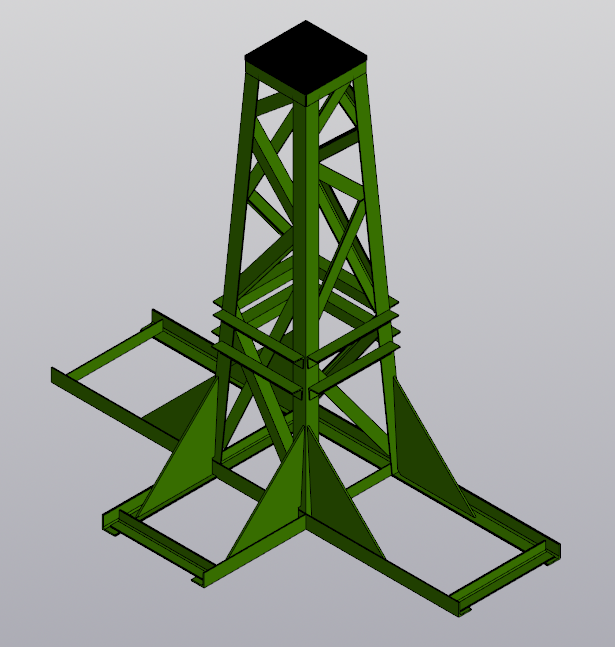3D модель Ставлюга на Зерновоз