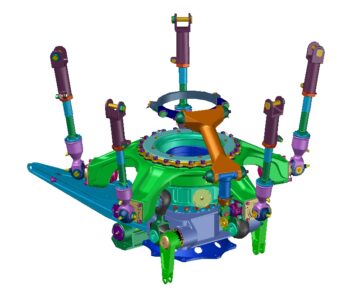 3D модель Автомат перекоса вертолета Ми-8.