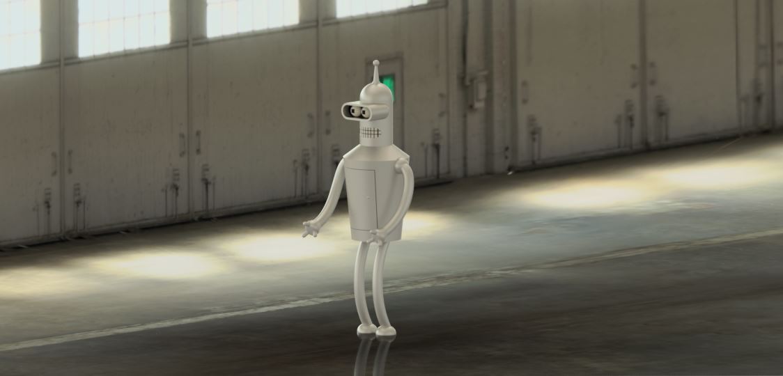 3D модель Бендер Футурама
