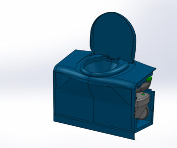 3D модель Биотуалет Thetford C402