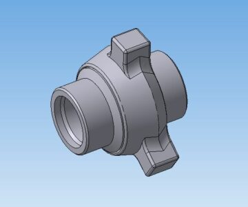 3D модель Быстроразъемное соединение 2"