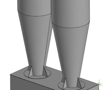 3D модель Циклон ЦН-15-700-2УП