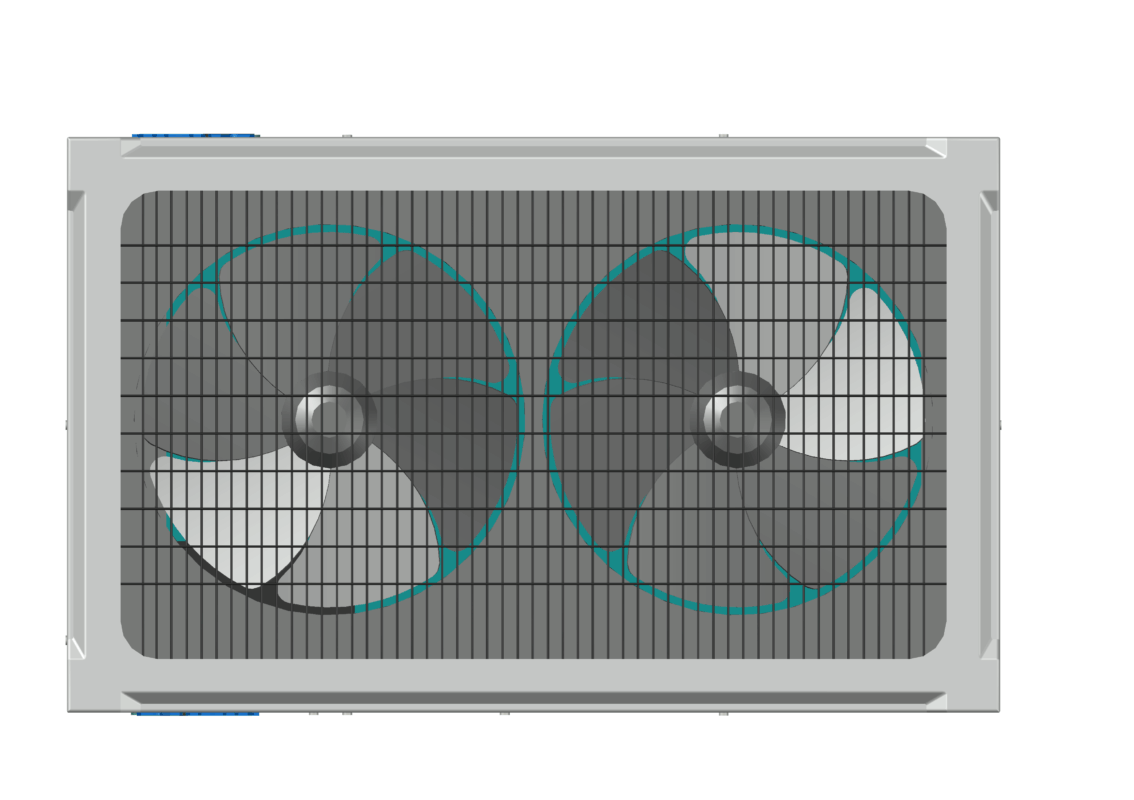 3D модель Наружный блок VRV DAIKIN RXYQ20U 52,0кВт