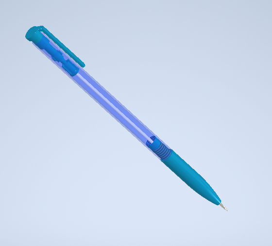 3D модель 3D модель шариковой ручки Thien Long