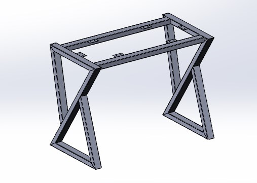 3D модель Подстолье 600х820х1100