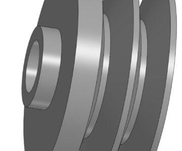 3D модель Шкив генератора ваз классика