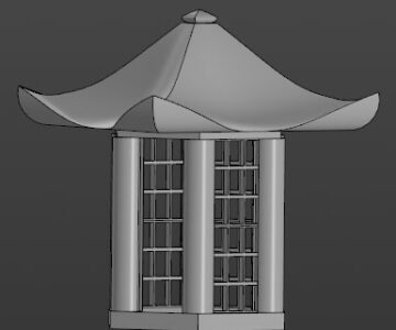 3D модель Китайская беседка / Chinese gazebo