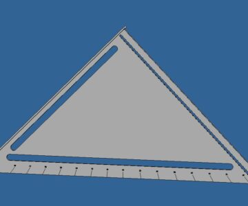 3D модель Угольник Свенсона 45
