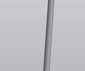 3D модель Стойка винтовая