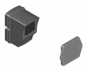 3D модель 3D-модель габаритная извещателя С2000-ИПДЛ исп.60