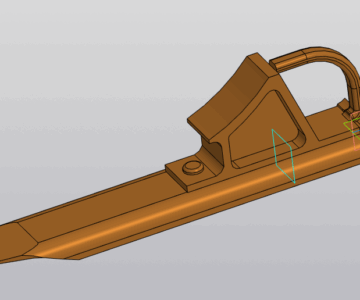 3D модель Башмак тип БК-1Л