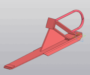 3D модель Башмак облегченный