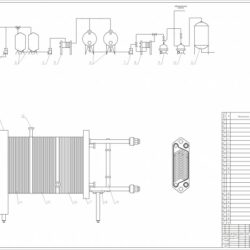 Машинно аппаратная схема производства пастеризованного молока и пастеризационная установка