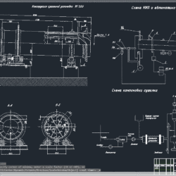 Конструкция сушильной установки, схема компановки, схема КИП и автоматики