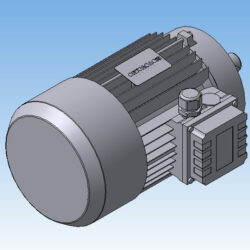3D модель двигателя 100 I B14 Motovario