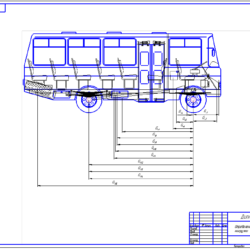 Автобус для служебных перевозок “Родник-3230” с колесной формулой 4х2