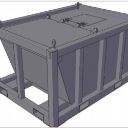 3D объект контейнер для буровых отходов
