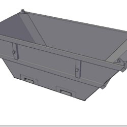 3D модель шламового контейнера