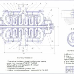 Секционный центробежный насос ЦНС 180-950 Курсовой проект