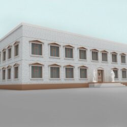 Проект здания библиотеки