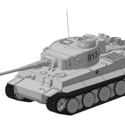 Танк Pz.VI Тигр 1 3D Модель
