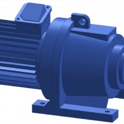3D Модель мотор-редуктора 3МП-50