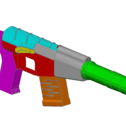 3D модель винтовки ВСС "Винторез"