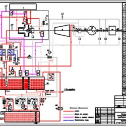 Cхема маслоснабжения турбоустановки Р-12-3.4/0.1