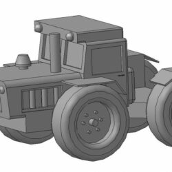 Трактор Т-150 3D