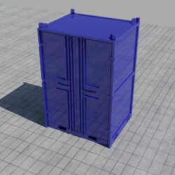 3D модель мини контейнера