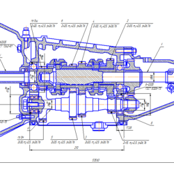 Определить тягово-динамические свойства автомобиля и спроектировать трансмиссию автомобиля с подробной разработкой конструкции 4-х ступенчатой коробки передач