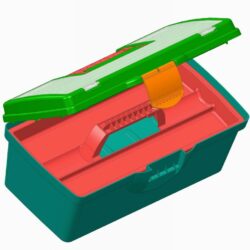 Модель ящика для инструмента 3D