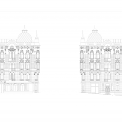 Реставрация фасада исторического здания  г. Одесса
