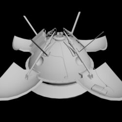 "Марс-3" спускаемый аппарат 3D