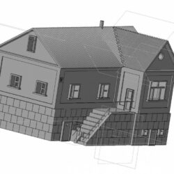 Частный дом 3D модель