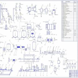 Аппаратурно - технологическая схема пивоваренного завода