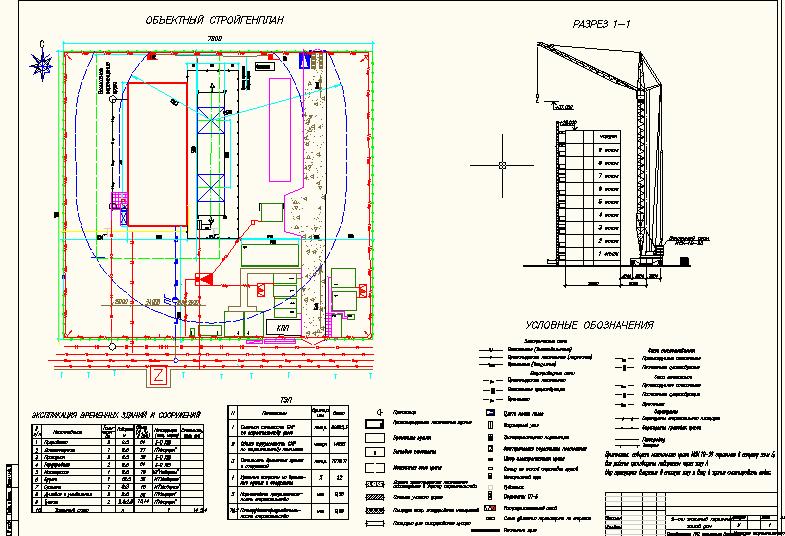 Курсовая работа по теме Разработка календарного плана строительства трехэтажного односекционного жилого дома