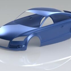 3D модель Audi TT