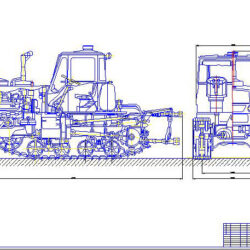 Разработка ведущего моста трактора Т-150