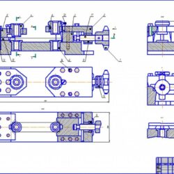 Приспособление кондуктор для сверлильного станка модели 2112А