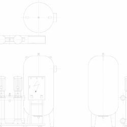 Гидрофор-ресивер с двумя насосами, серии DS