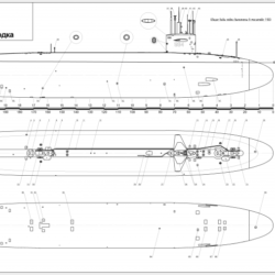 USS "PERMIT" SSN-594 Ударная атомная подводная лодка