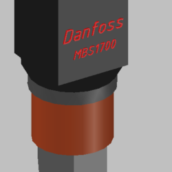 Датчик давления MBS1700 Danfoss