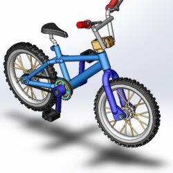 Детский велосипед 3D