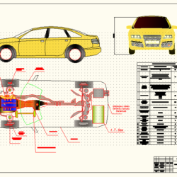 Карта смазки автомобиля AUDI A6